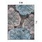 World Rug Gallery Contemporary Floral Design Non Shedding Soft Area Rug 5' x 7' Blue 400BLUE5x7 - alternate 6